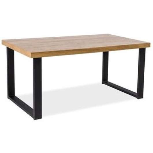 Aubrianna 150 cm matbord - Svart/oljad ek - Övriga matbord, Matbord, Bord