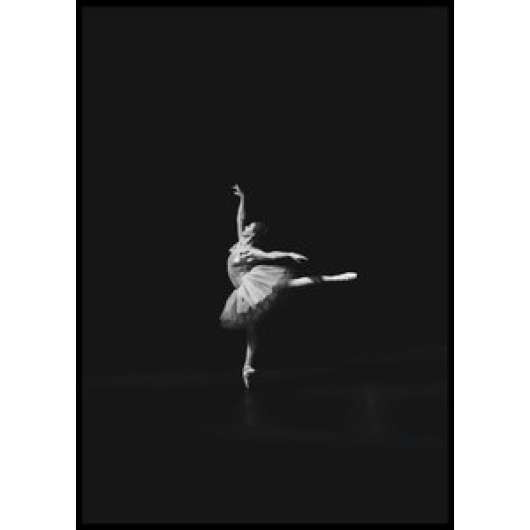 Ballet woman no 2 - poster 50x70 cm - posters