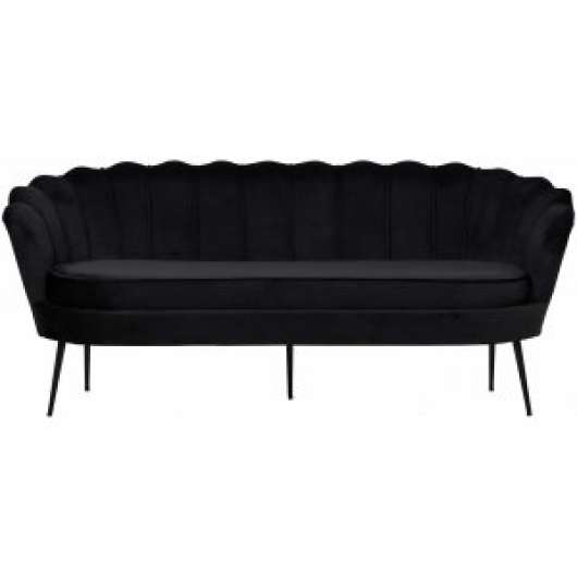 Ballini 3-sits soffa sammet