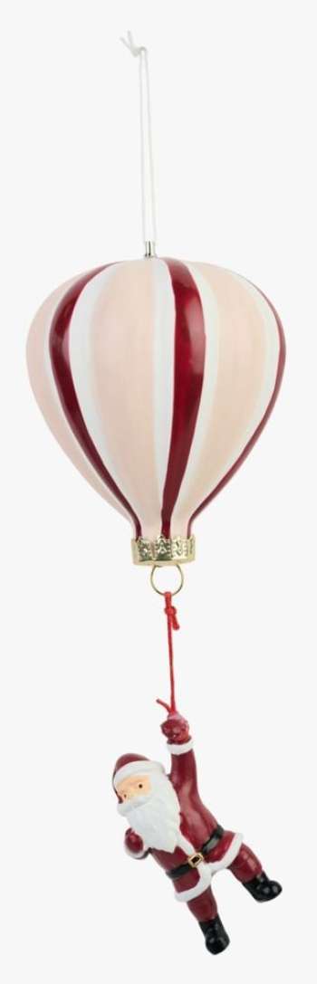 Balloon julgransdekoration multi/röd