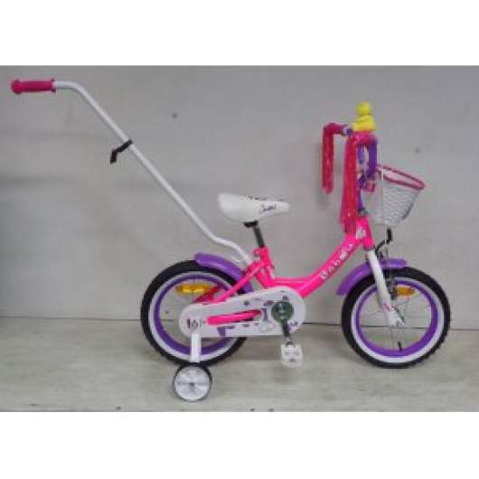 Barncykel 14 Mini - Lila/Rosa/Vit - Barncyklar, Cyklar