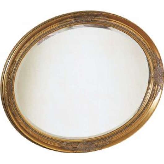 Barock väggspegel oval guld Vertikalt / Horisontellt - Väggspeglar & hallspeglar, Speglar