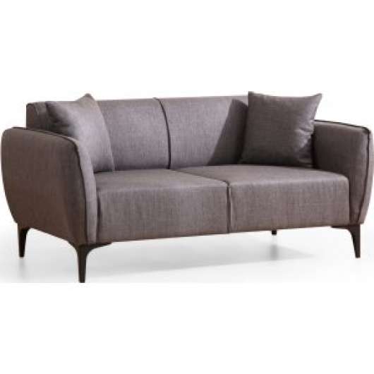 Belissimo 2-sits soffa - Mörkgrå