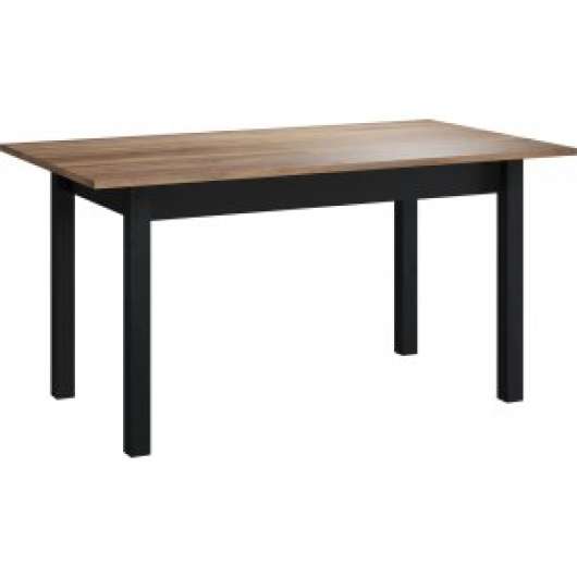 Belize matbord 160-200 x 90 cm - Versailles ek/svart - Övriga matbord