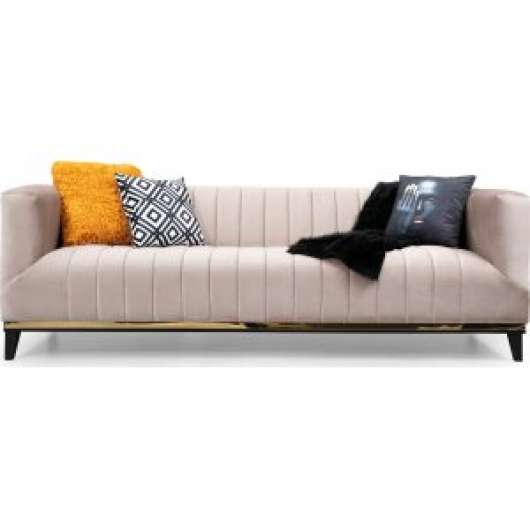 Bellini 3-sits soffa - Beige - 3-sits soffor