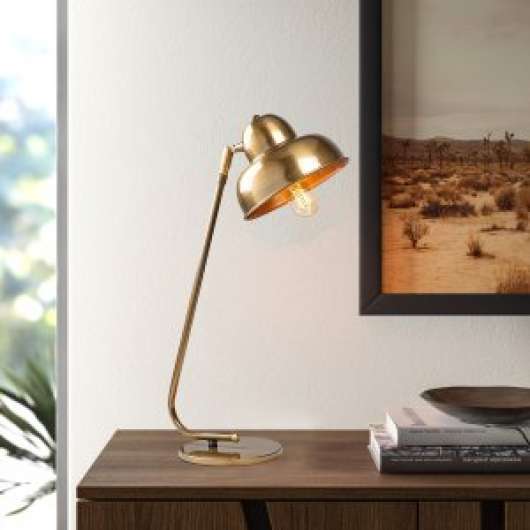 Bergamo bordslampa - Guld - Bordslampor