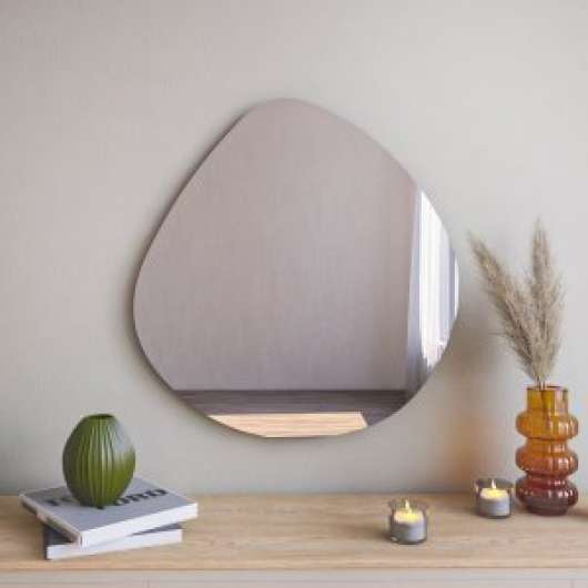 Besso väggspegel - Svart - Väggspeglar & hallspeglar, Speglar
