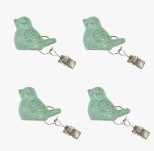 Bird duktyngd, 4-pack grön