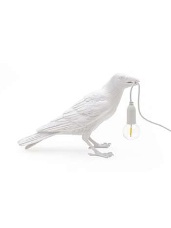 Bird Lamp Bordslampa 33,5x10,5 cm Harts Vit