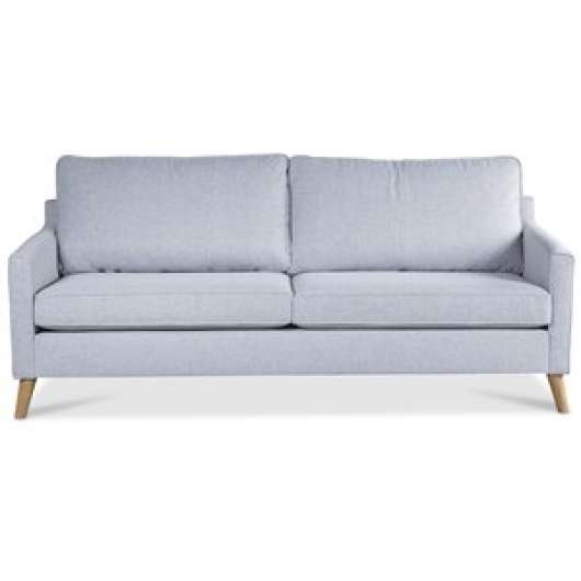 Blues 2-sits soffa - Ljusgrå / Ek - 2-sits soffor, Soffor