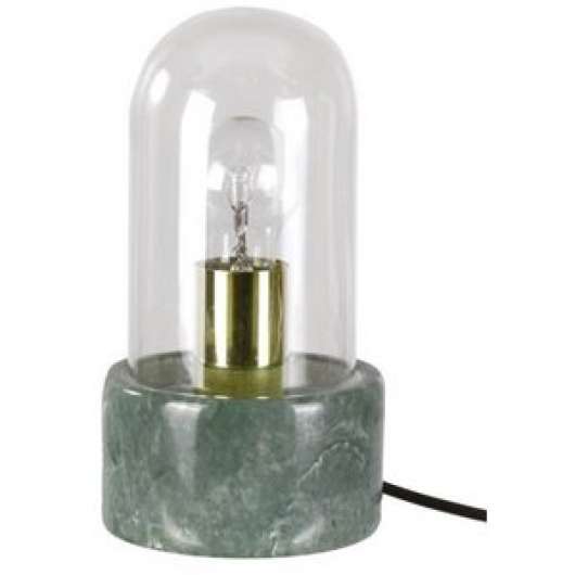 Bordslampa Stenhaga - Grön marmor / Mässing - Bordslampor