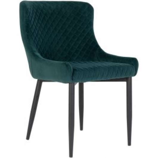 Boston Matstol - Grön/svart - Klädda & stoppade stolar