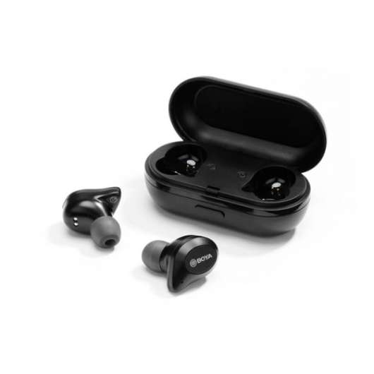 Boya - Earbuds by-ap1-b true wireless in-ear mic svart