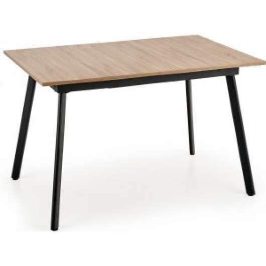 Brom matbord 120-160 x 80 cm - Ek/grå