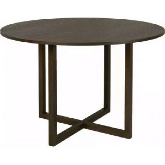 Bronx matbord Ų120 cm - Mörkbrun - Runda matbord, Matbord, Bord