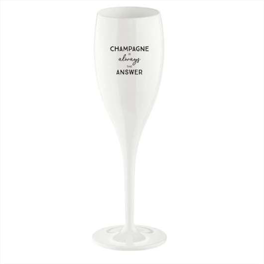 Cheers Champagneglas 10 cl 6-pack Champagne Is The Answer