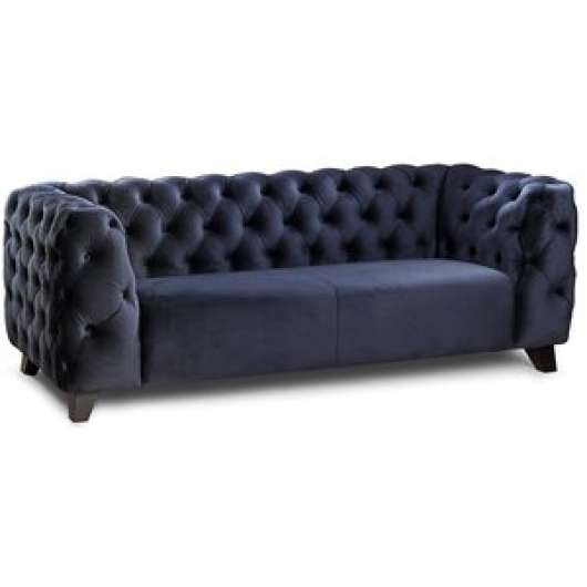 Chesterfield Nobel 3-sits soffa - Valfri färg och tyg