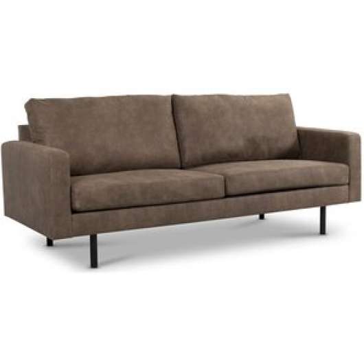 Chicago 3-sits soffa 210 cm - Brun vintage