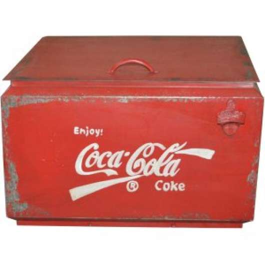 Coca Cola vintage förvaringsbox - Metall
