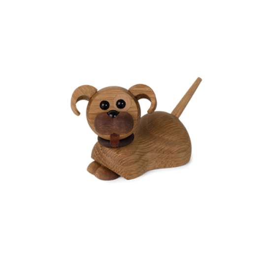 Coco Hund Trädekoration 10 cm Ek
