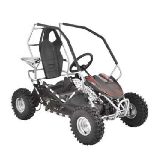 Crosskart / Mini-UTV för barn - 500W - Silver - Fyrhjulingar för barn, Fyrhjulingar, Lekfordon & hobbyfordon, Utelek