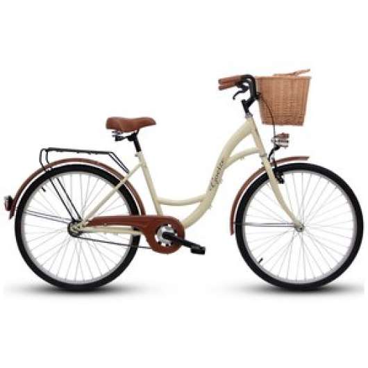 Cykel Eco 28 - gräddvit - Damcyklar