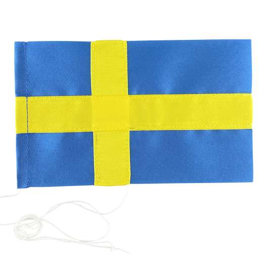 Dacapo Silver - Svensk Flagga Tyg 16,5x10cm