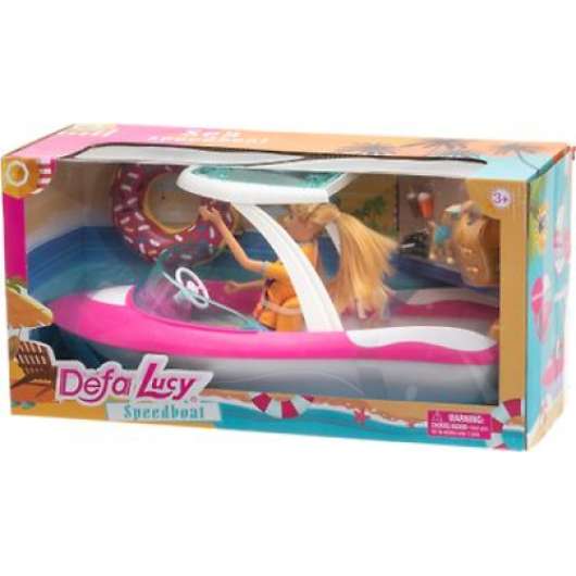 Defa Lucy - Doll och speedboat lekset