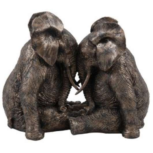 Dekoration sitting elephants - Statyetter & figuriner