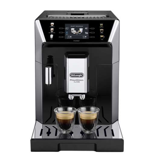 Delonghi - DeLonghi PrimaDonna Class Kaffemaskin  Svart/Silver