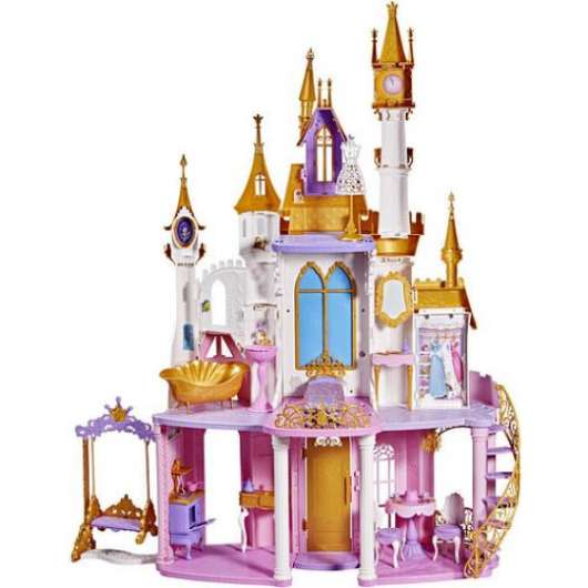 Disney - Princess Ultimate Celebration Castle Dockhus - FRI frakt
