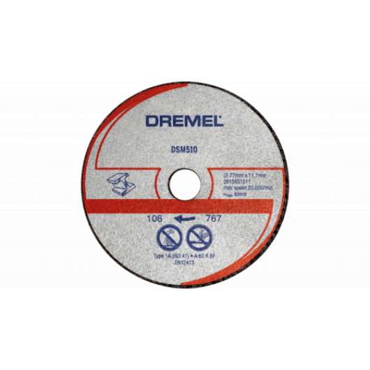 Dremel - DSM510 METAL CUTTING WHEEL CARTON