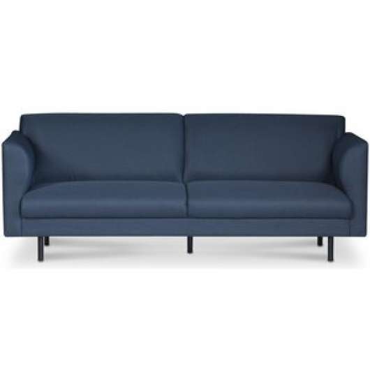 Dress 3-sits soffa mörkblå tyg