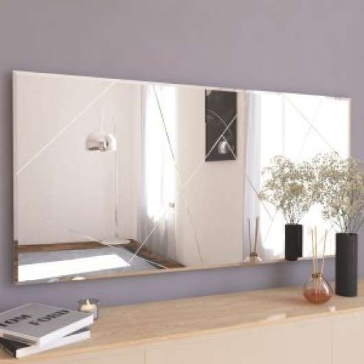 Eilish väggspegel - Vit - Väggspeglar & hallspeglar, Speglar