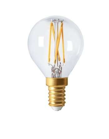 Elect LED Filament E14 Klot, 3,5W