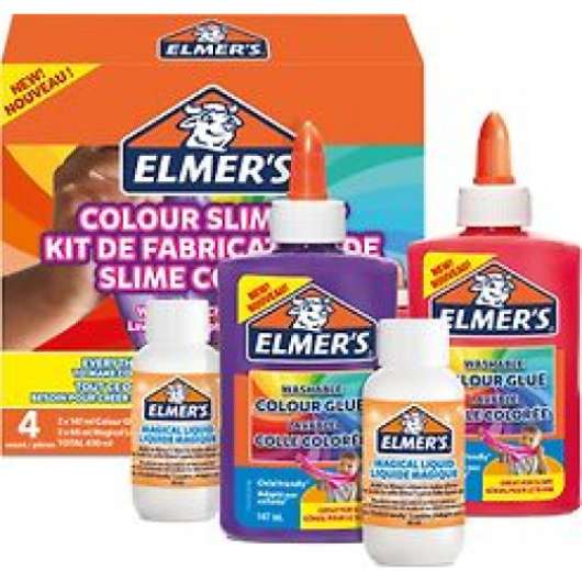 Elmers - Opaque Color Slime Kit. 4-delat