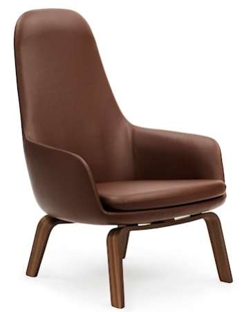 Era Lounge Chair High Walnut Tango