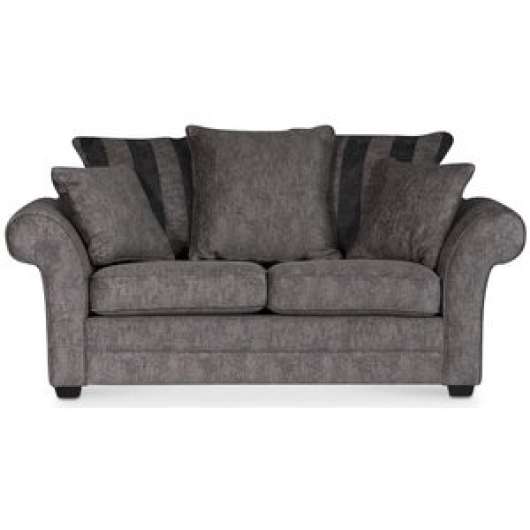 Eriksberg 2-sits soffa - Grå/brunt mönster