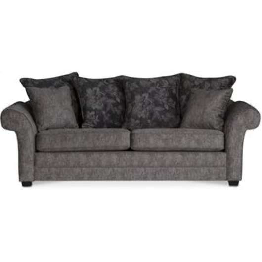 Eriksberg 3-sits soffa /brunt mönster
