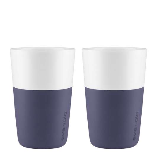 Eva Solo - Caffe Lattemugg 36 cl 2-pack Violet Blue