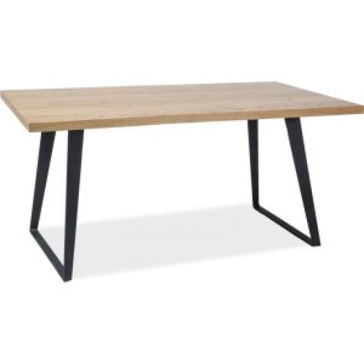 Falcon matbord 150 cm - Ekfaner/svart - Övriga matbord, Matbord, Bord