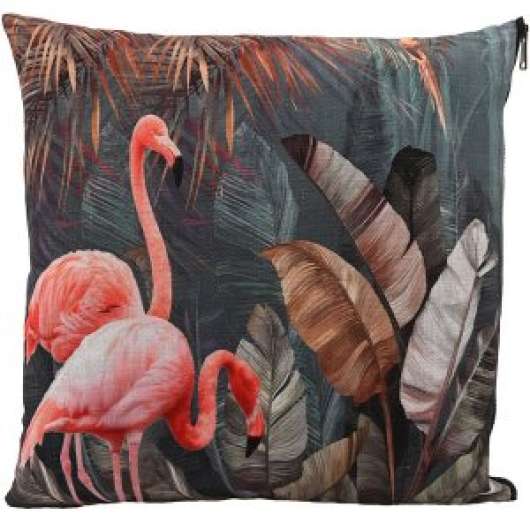 Flamingo kuddfodral 45x45 cm - Multicolor