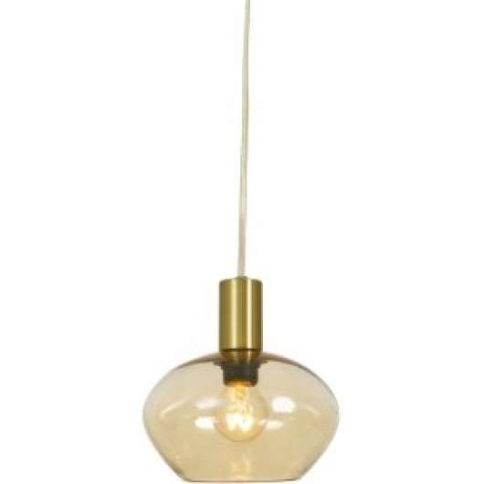 Fönsterlampa Bell - Matt mässing/amber - Fönsterlampor
