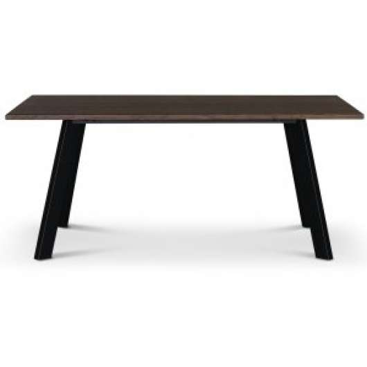 Freddy avlångt matbord i brunoljad ek med svarta metallben - 170x90 cm - Övriga matbord