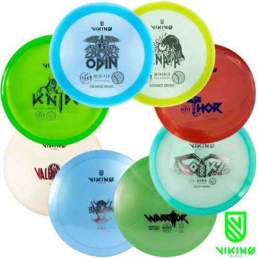 Frisbeegolf - Viking Discs VD Tournament 8-Disc Set