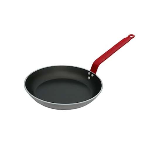 Frypan choc 5 resto induct° red h. 28cm