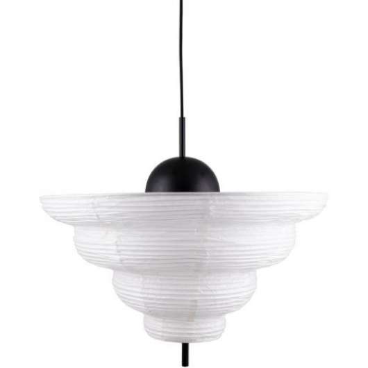 Globen Lighting - taklampa Kyoto 60 cm. vit/svart - FRI frakt