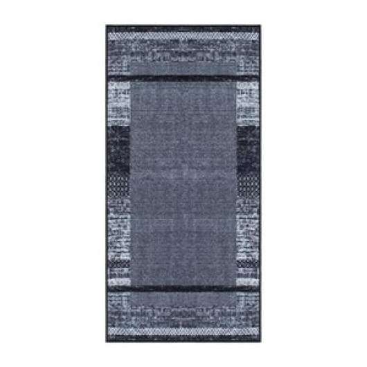 Gummerad matta Varese - Antracit - 80x150 cm - Gummerade mattor, Mattor