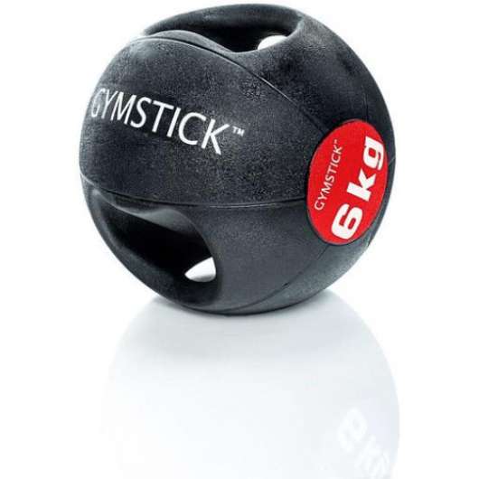 Gymstick - medicinboll med handtag 6 kg