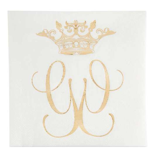 Gynning Design - Carolina Gynning Royal Servett 16,5x16,5 cm Vit